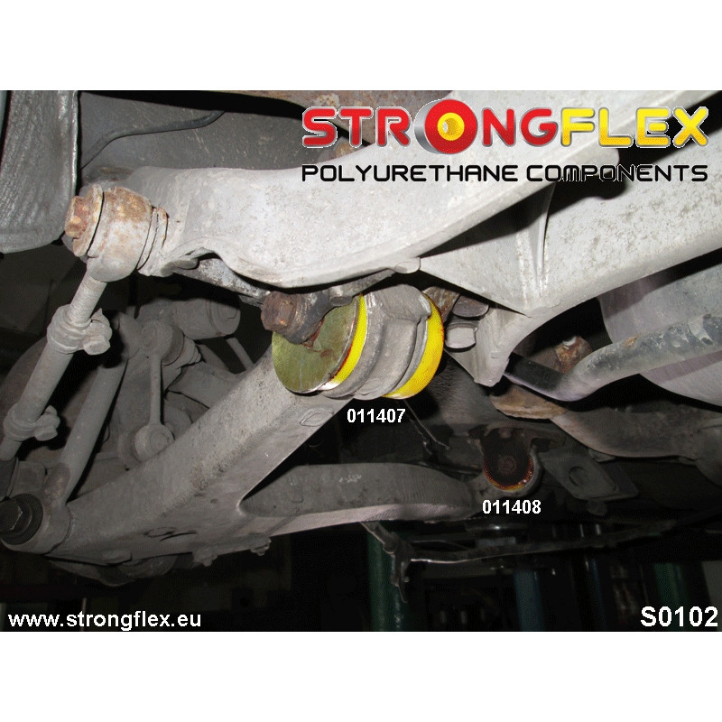 STRONGFLEX|011407A: Hinterachse Querlenker hintere Buchse SPORT Alfa Romeo 166 99-07 type