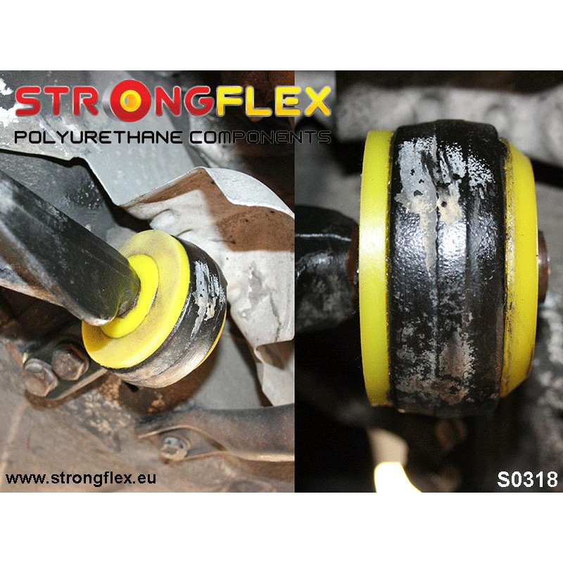 STRONGFLEX|031195A: Front lower arm bush - centric 60mm SPORT BMW Seria 3 II 82-91 E30 III 90-99 E36 93-00 Compact