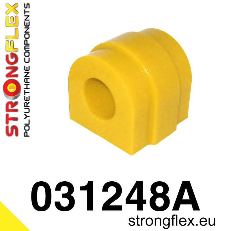 031248A - Tuleja stabilizatora przedniego 21,5-30,8mm SPORT - Poliuretan strongflex.eu