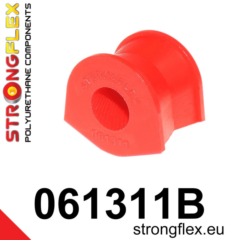 STRONGFLEX|061311B: Front anti roll bar bush - inside Fiat Barchetta 95-05 Punto I 93-99 Lancia Y/Ypsilon 95-03 II