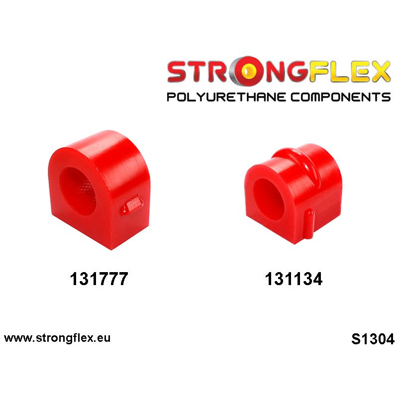 STRONGFLEX|131134A: Front anti roll bar bush SPORT Opel/Vauxhall Ascona B 75-81 C 81-88 Astra G 98-04 H 04-10 Corsa