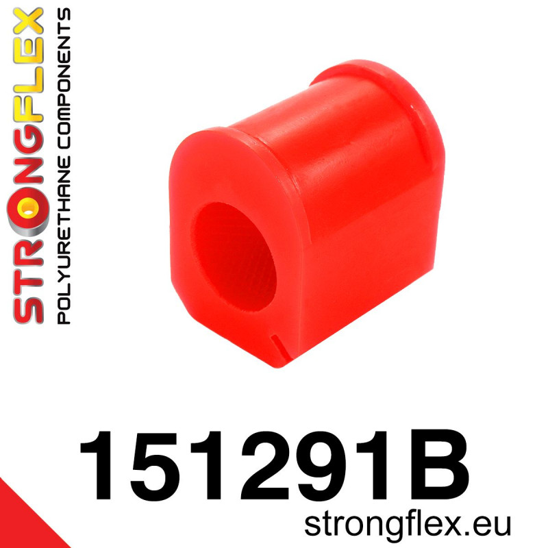 STRONGFLEX|151291B: Front anti roll bar bush Renault Kangoo I 97-08 KC/KW 19 93-01 Thalia Symbol 99-08 Twingo II