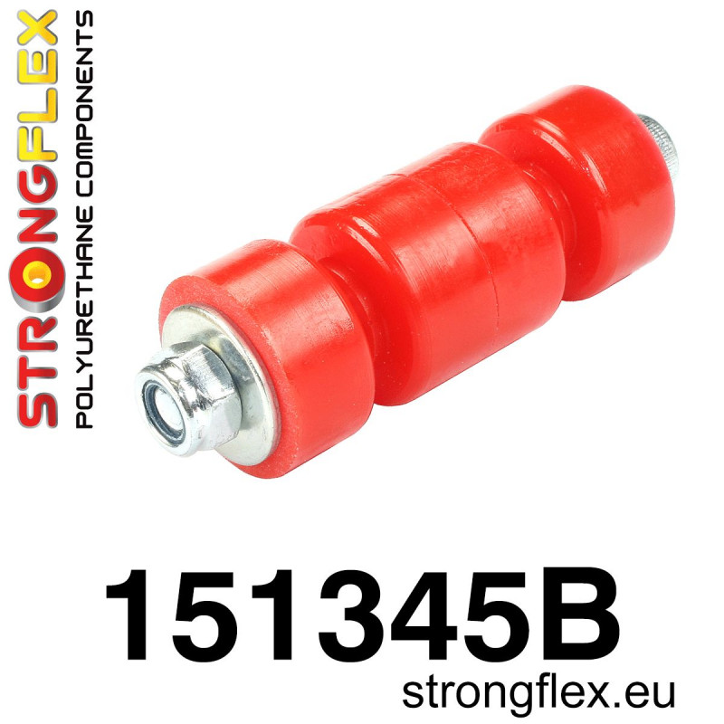 STRONGFLEX|151345B: Front anti roll bar outer mount Renault Kangoo I 97-08 KC/KW 19 93-01 Thalia Symbol 99-08 Twingo