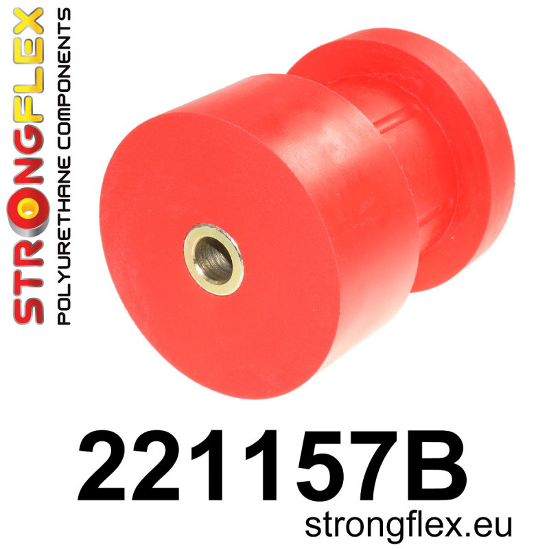 STRONGFLEX|221157B: Buchse Hinterachsträger Aufhängung 57mm Seat Toledo I 92-99 1L Volkswagen Corrado 88-95 Golf