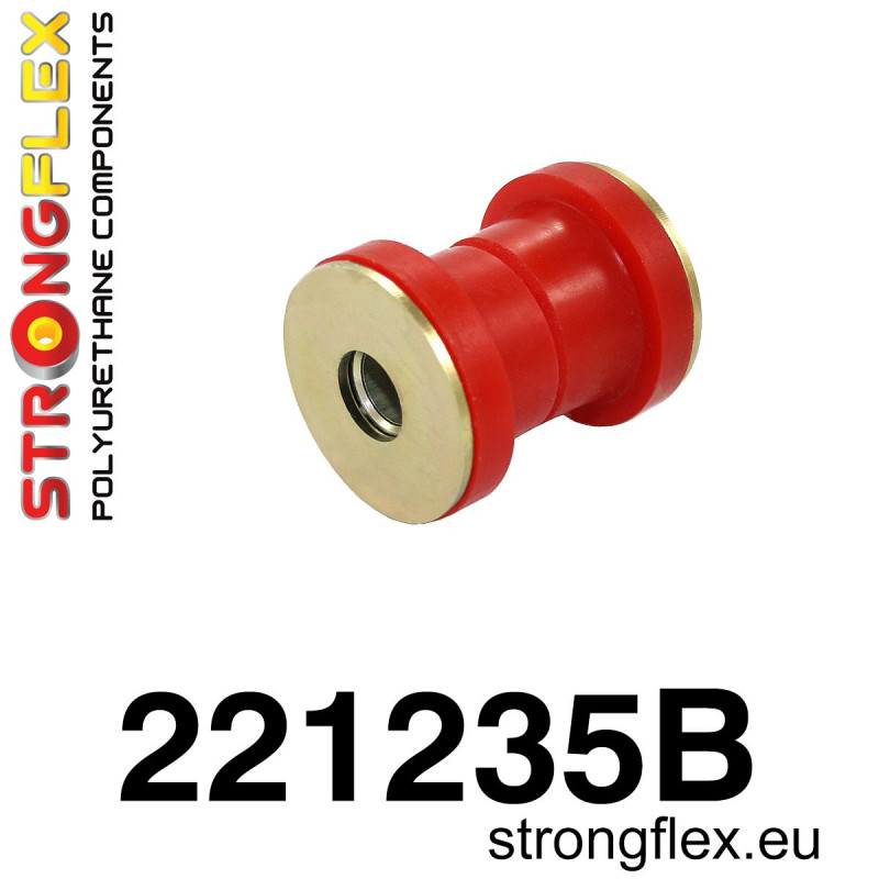 STRONGFLEX|221235B: Tuleja wahacza przedniego - zewnętrzna Audi 50 74-78 Volkswagen Derby 77-81 Polo I/II 75-94 86