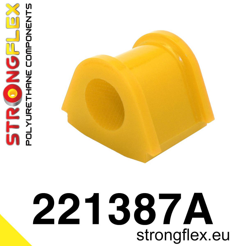 STRONGFLEX|221387A: Hinterachse innere Stabibuchse SPORT Volkswagen Golf I 74-93 17 Jetta 79-84 A1 Scirocco 74-81