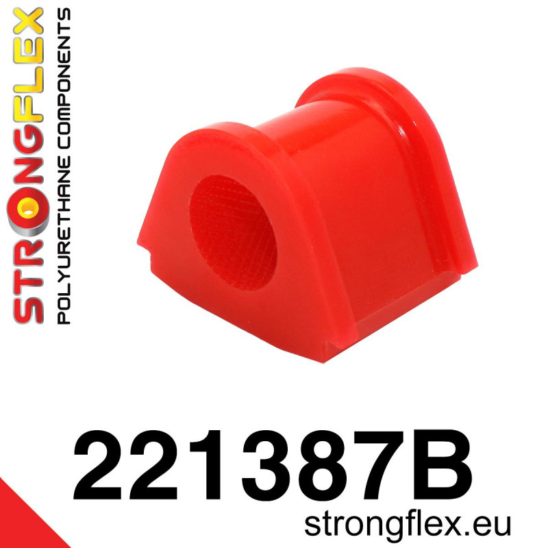 221387B - Rear Anti Roll Bar Mount Inner - Polyurethane strongflex.eu