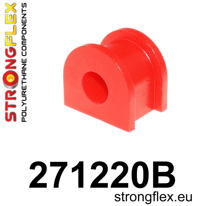271220B - Rear Anti Roll Bar Bush 17mm - Polyurethane strongflex.eu