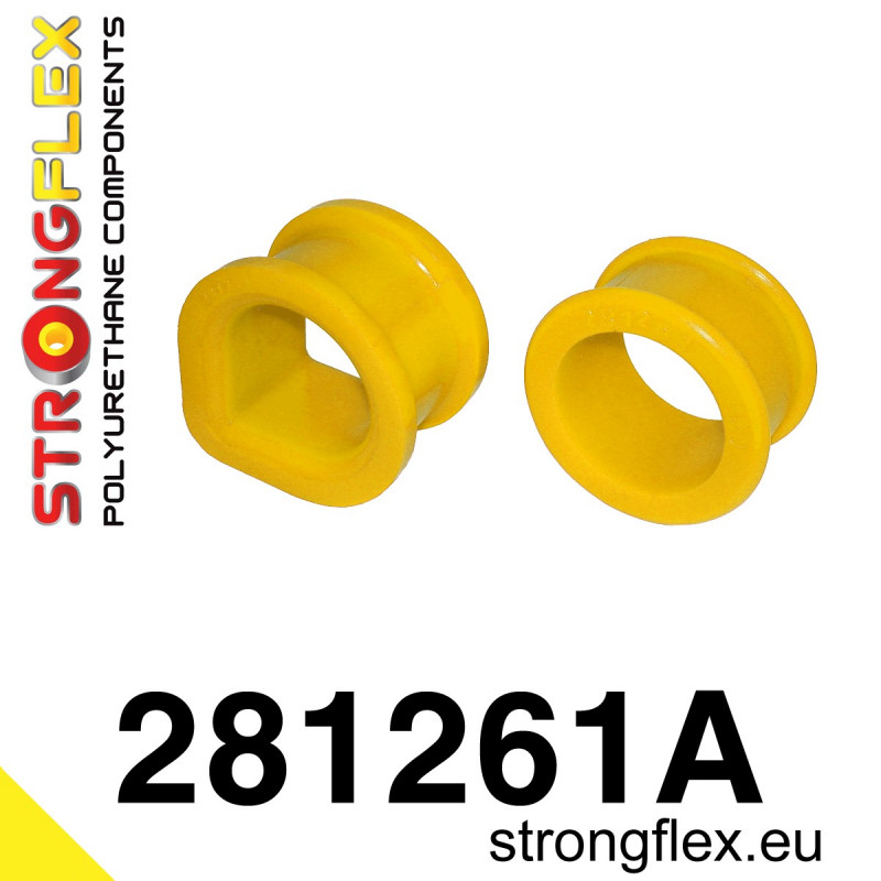 STRONGFLEX|281261A: Tuleje przekładni kierowniczej SPORT Nissan 300ZX 90-96 Z32 Skyline VIII 89-94 R32 AWD