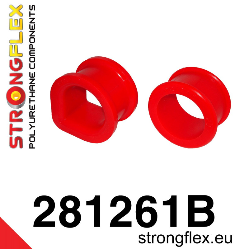 STRONGFLEX|281261B: Buchse Lenkgetriebe Befestigung Nissan 300ZX 90-96 Z32 Skyline VIII 89-94 R32 AWD S-chassis