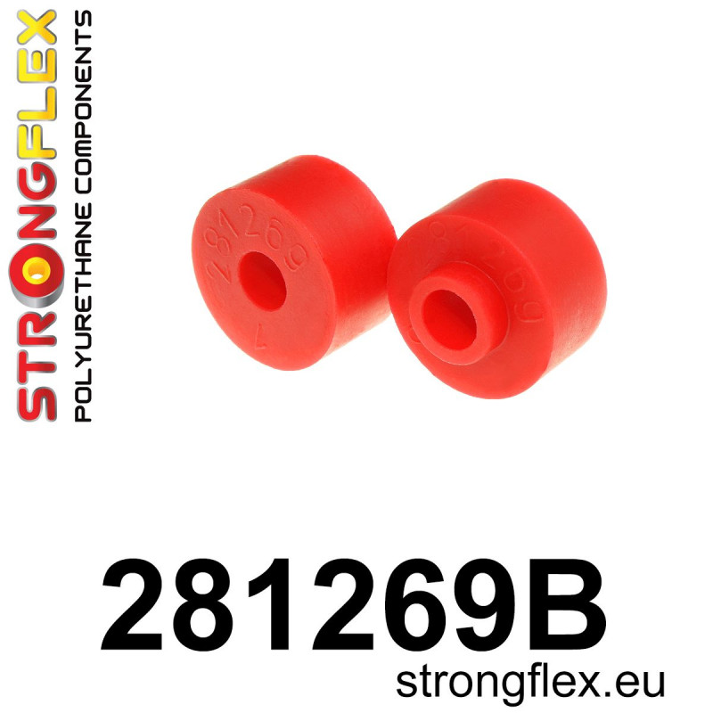 STRONGFLEX|281269B: Buchse hintere Koppelstange Nissan 300ZX 90-96 Z32 Skyline VIII 89-94 R32 AWD S-chassis