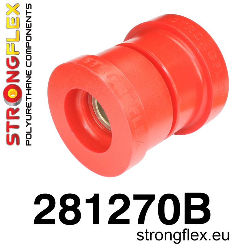 STRONGFLEX|281270B: Rear beam mounting bush RWD Nissan 300ZX 90-96 Z32 S-chassis 180SX/200SX 240SX Silvia V 88-98