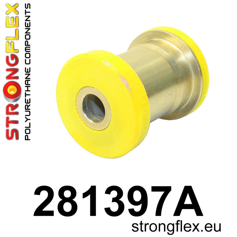 281397A - Front inner track control arm bush 35mm SPORT - Polyurethane strongflex.eu