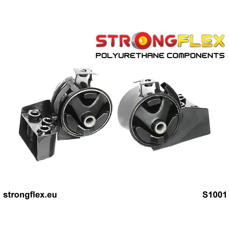 STRONGFLEX|121433A: Engine mount inserts SPORT Mitsubishi Colt IV 91-95 CA0 Lancer