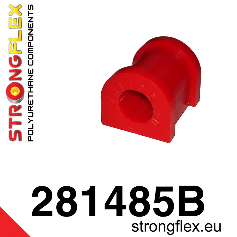 281485B - Rear anti Roll Bar Bush - Polyurethane strongflex.eu