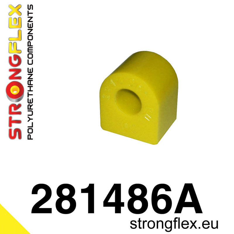 281486A - Front anti Roll Bar Bush SPORT - Polyurethane strongflex.eu