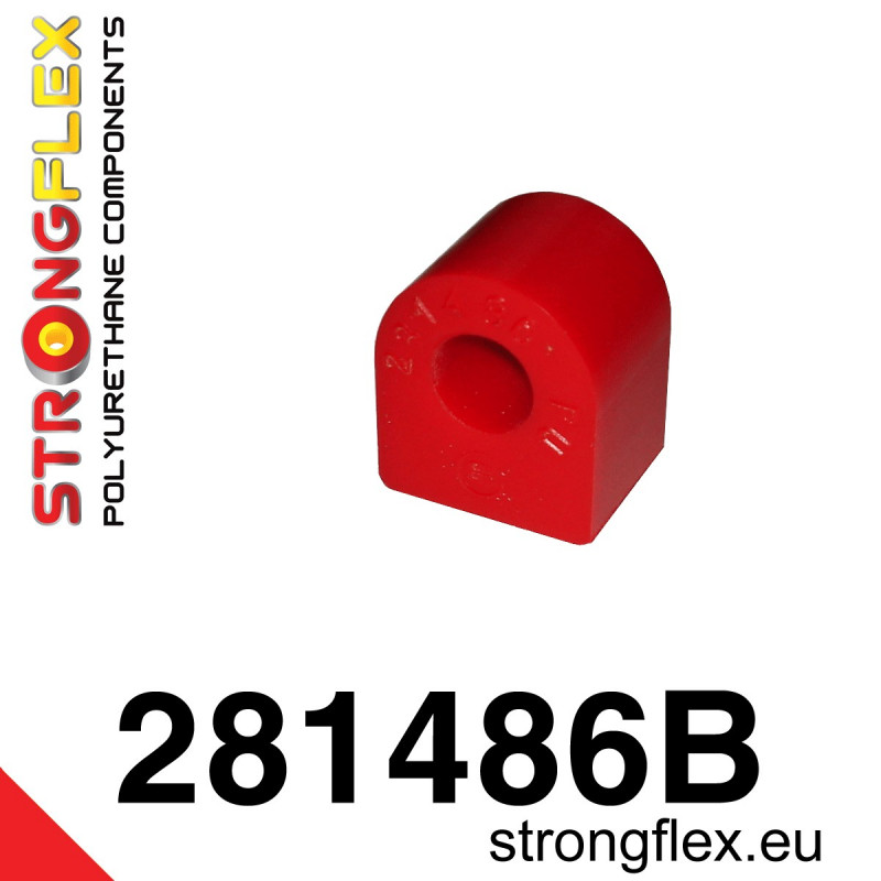 281486B - Front anti Roll Bar Bush - Polyurethane strongflex.eu