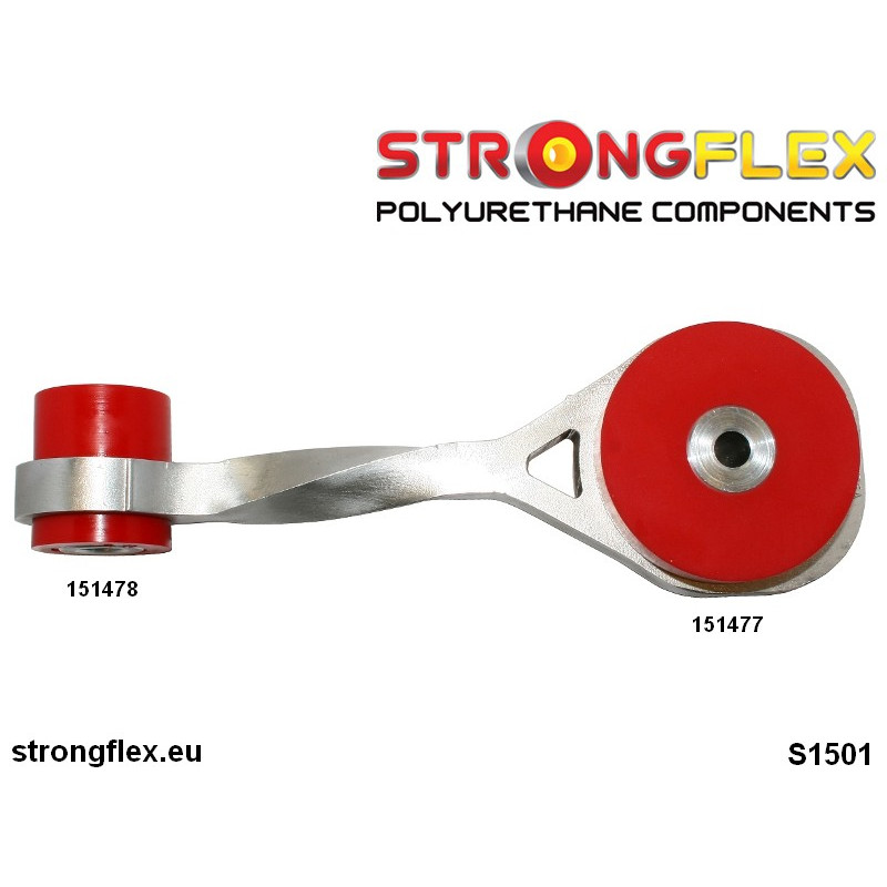 STRONGFLEX|151477B: Buchse Motoraufhängung PH II Renault Clio II