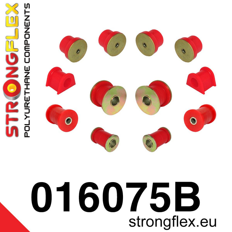 STRONGFLEX|016075B: Front suspension bush kit Alfa Romeo 147 00-10 type 937 156 97-07 932 GT