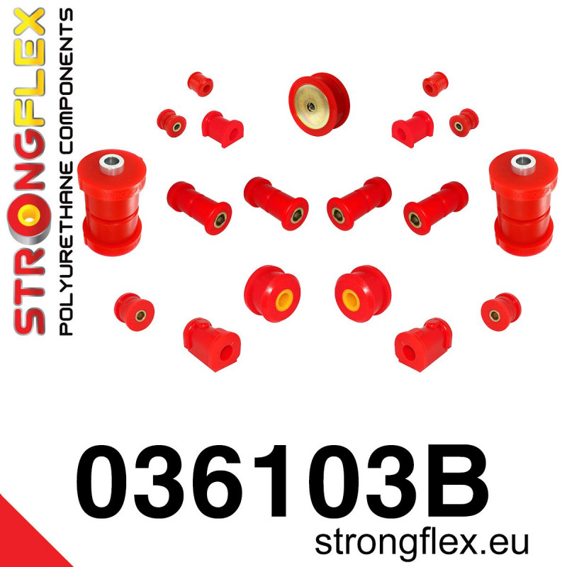 STRONGFLEX|036103B: Kompletny zestaw zawieszenia BMW Seria 3 II 82-91