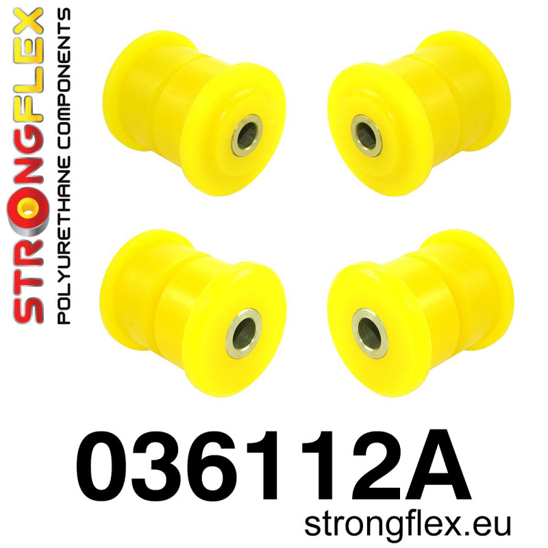 STRONGFLEX|036112A: Rear lower trailing arm bush kit SPORT BMW Seria 5 IV 95-03 E39 Sedan Touring V 03-10 E60/E61