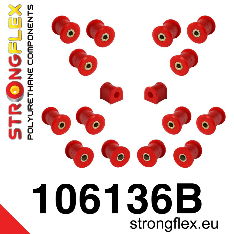 106136B - Zestaw poliuretanowy zawieszenia tylnego - Poliuretan strongflex.eu