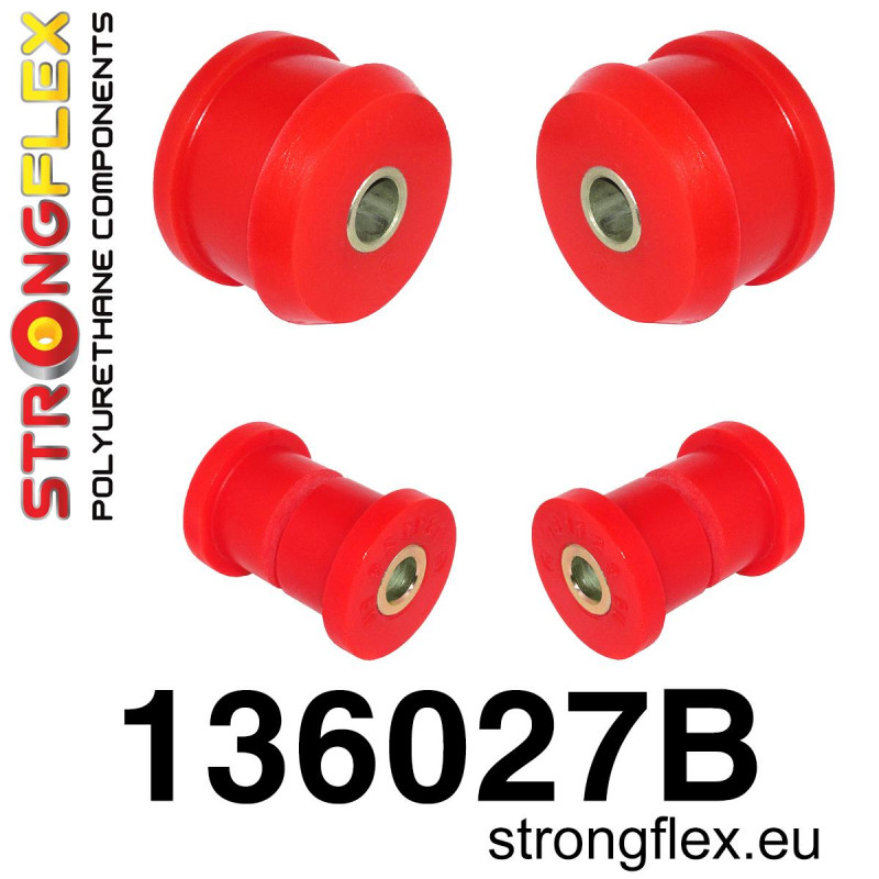 STRONGFLEX|136027B: Zestaw poliuretanowy wahaczy przednich Opel/Vauxhall Astra F 91-98 Calibra 89-97 Vectra