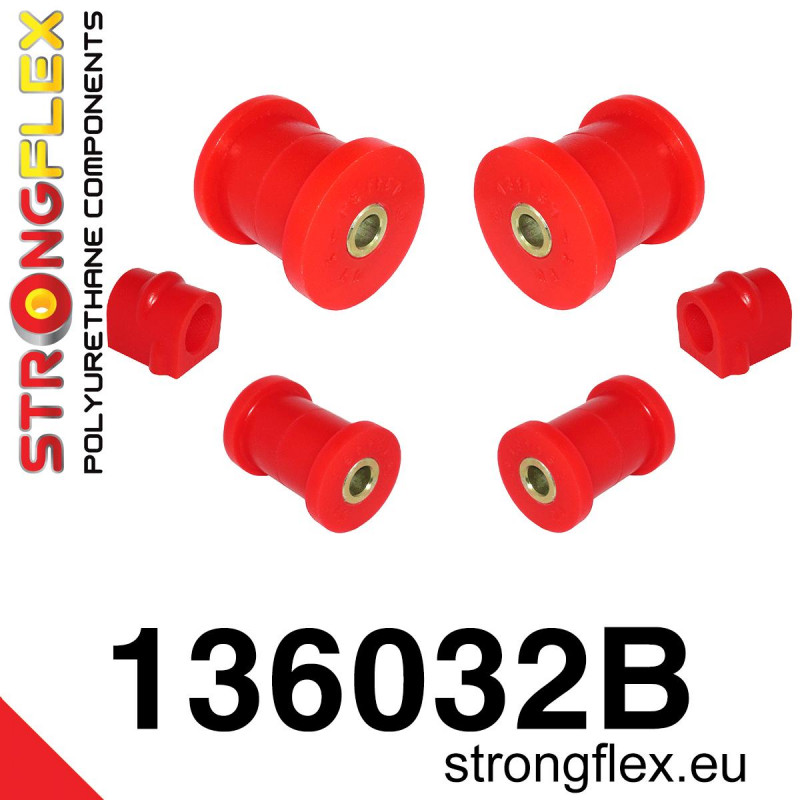 STRONGFLEX|136032B: Front suspension bush kit Opel/Vauxhall Astra G 98-04 Zafira A 99-05