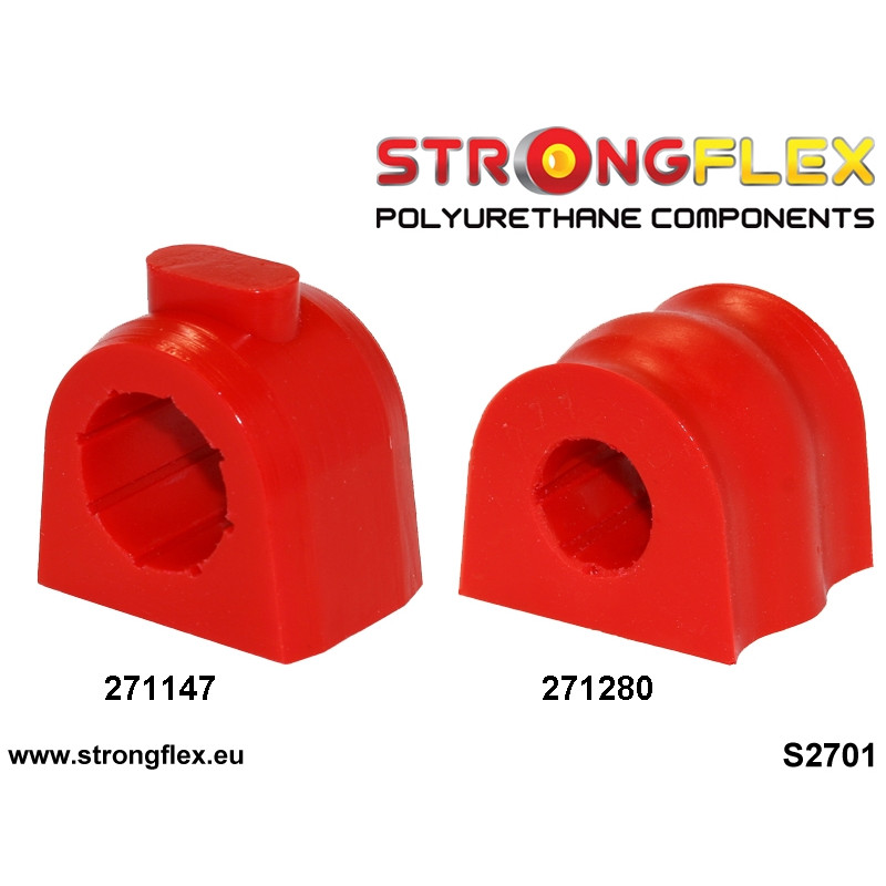 STRONGFLEX|276034A: Front suspension bush kit SPORT Saab 9-2X 04-06 Subaru Forester I 97-02 SF Impreza 92-00 GM GC