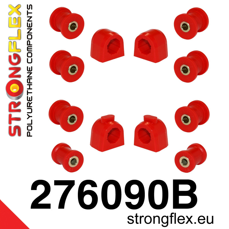 276090B - Zestaw tulei stabilizatorów i łączników przód - tył - Poliuretan strongflex.eu
