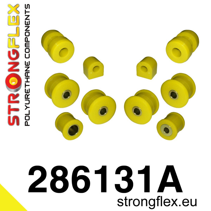 286131A - Front Suspension bush KIT SPORT - Polyurethane strongflex.eu