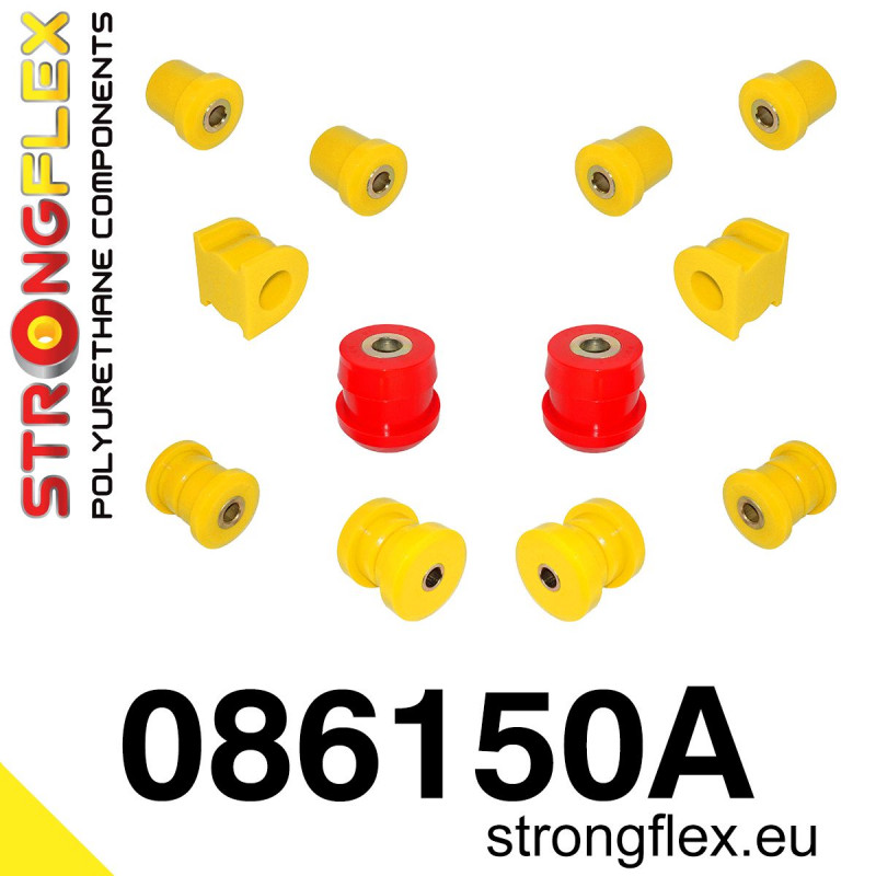 STRONGFLEX|086150A: Front suspension bush kit SPORT AP1 AP2 Honda S2000 AP1 99-04 AP2