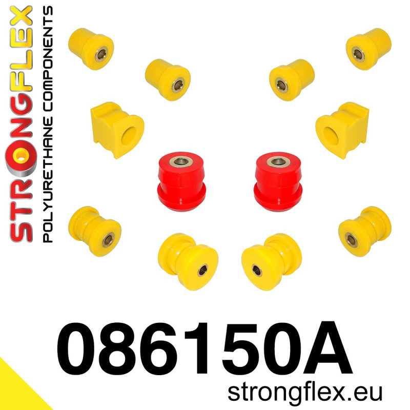 086150A - Zestaw poliuretanowy  przedniego zawieszenia SPORT AP1 AP2  - Poliuretan strongflex.eu