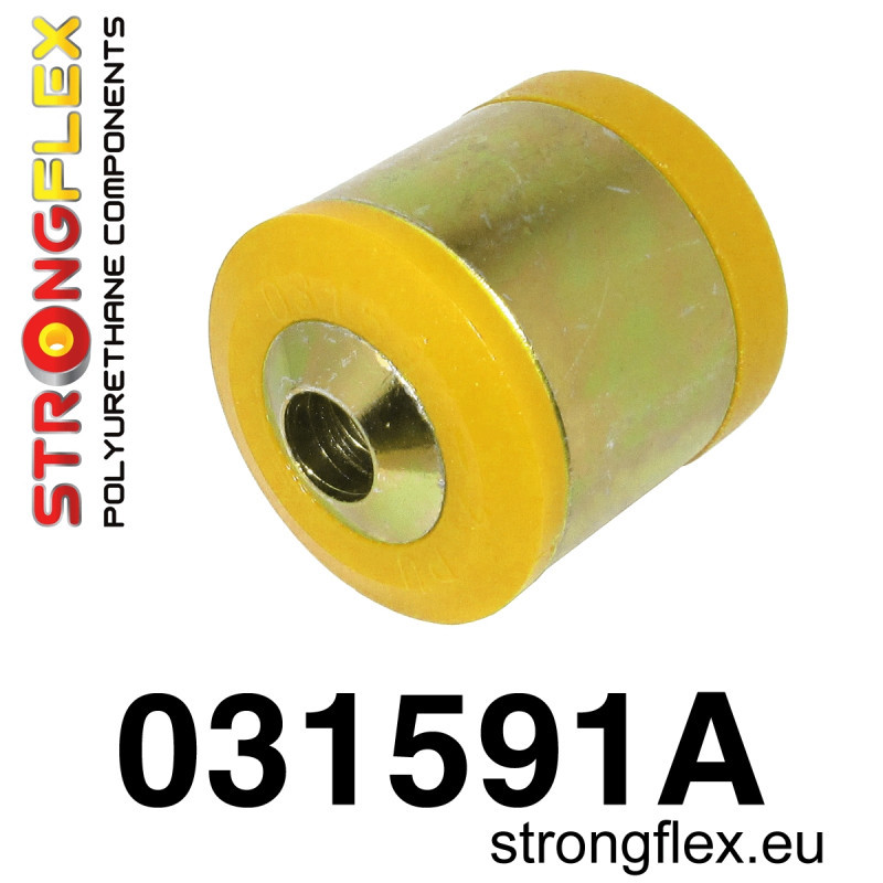 STRONGFLEX|031591A: Tuleja wahacza tylnego górnego - mocowanie zwrotnicy SPORT BMW Seria 1 I 04-13 E81/E82 E87 E88