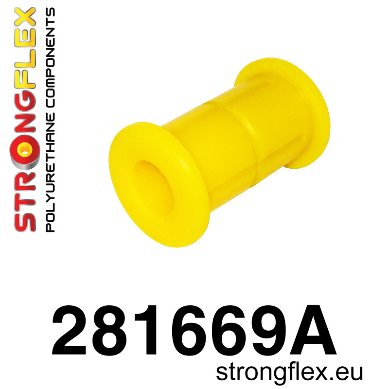 STRONGFLEX|281669A: Buchsen fur hintere Blattfederbugel (Radaufhangung) SPORT Nissan Navara II 04-14