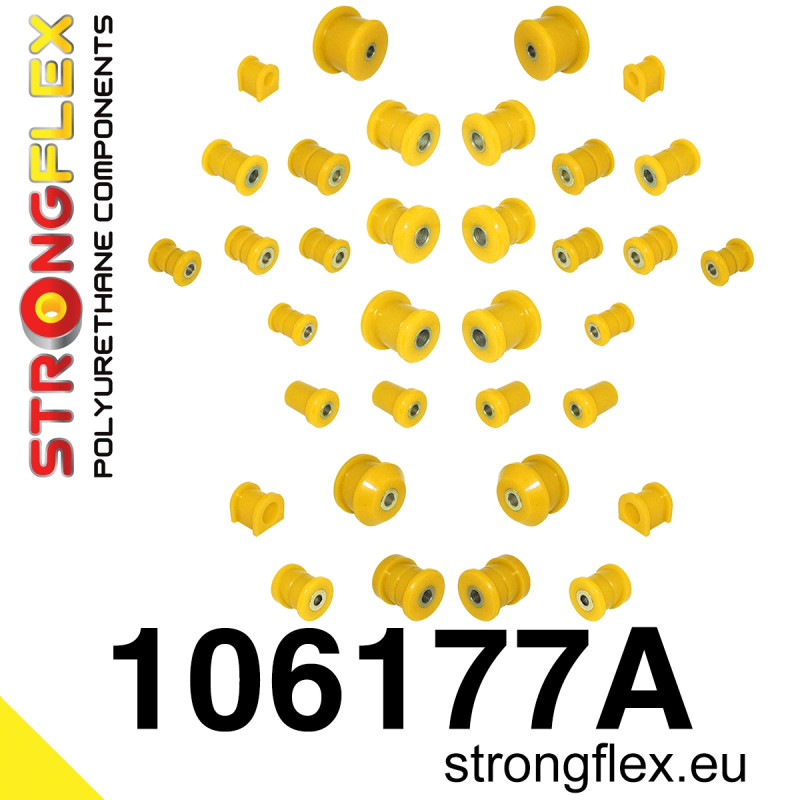 106177A - Full suspension bush kit SPORT - Polyurethane strongflex.eu