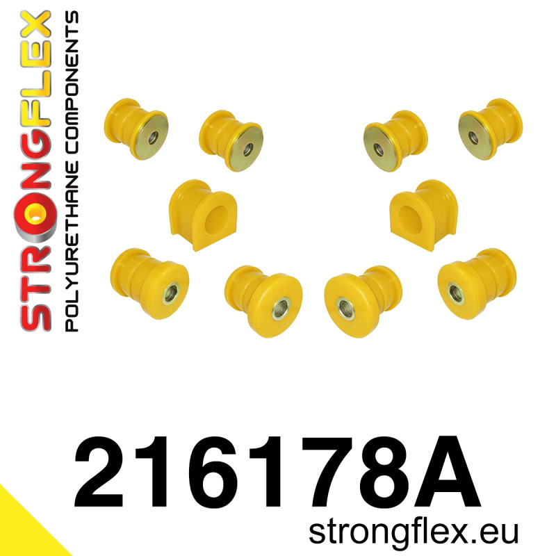 STRONGFLEX|216178A: Front suspension bush kit SPORT Toyota Soarer III 91-00 Z30 Supra IV 93-02 A80 Lexus SC