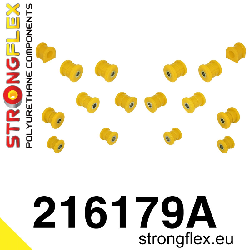 STRONGFLEX|216179A: Zestaw zawieszenia tylnego SPORT Toyota Soarer III 91-00 Z30 Supra IV 93-02 A80 Lexus SC