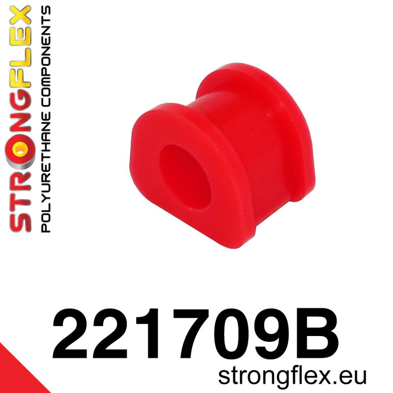 STRONGFLEX|221709B: Tuleja stabilizatora tylnego zewnętrzna Volkswagen Golf II 83-92 19E/1G Country Syncro Rallye