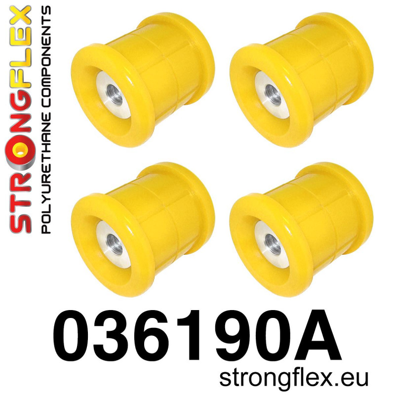 STRONGFLEX|036190A: Rear beam bush kit E39 Sedan SPORT BMW Seria 5 IV 95-03 E39