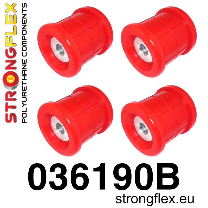 STRONGFLEX|036190B: Rear beam bush kit E39 Sedan BMW Seria 5 IV 95-03 E39