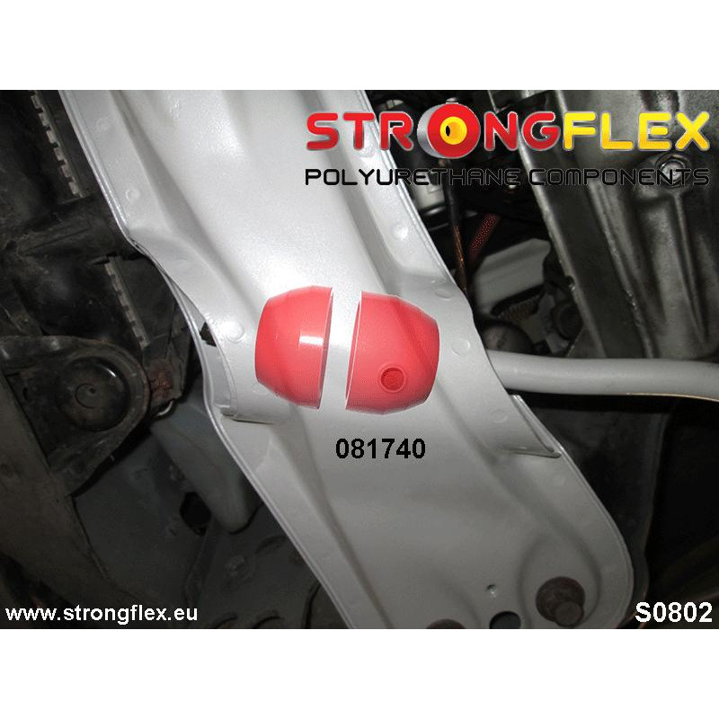 STRONGFLEX|081740A: Front radius rod bush SPORT Honda Accord VI 98-02 IV 90-93 V 94-97 Prelude 92-96 BA/BB Odyssey I