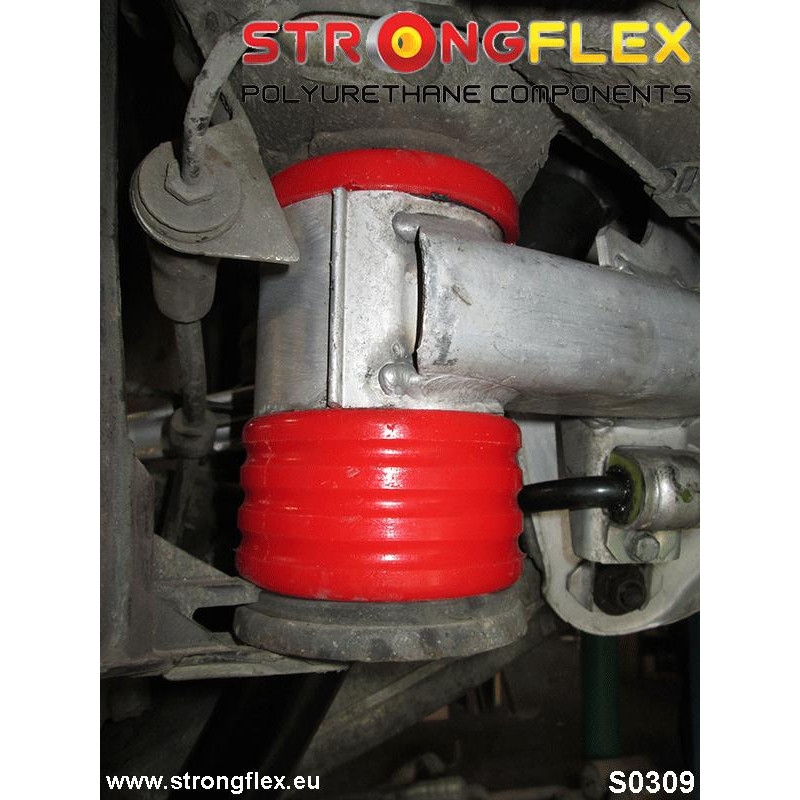 STRONGFLEX|031716A: Buchse vordere und hintere Hinterachsträger/Tonnenlager SPORT BMW Seria 5 IV 95-03 E39