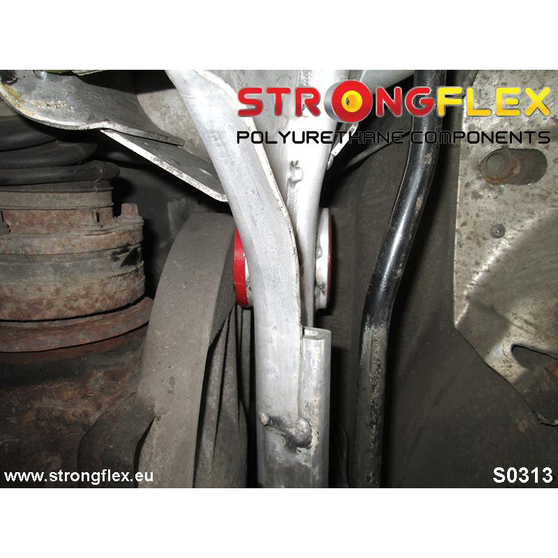 STRONGFLEX|031718A: Rear diff mount - rear bush SPORT BMW Seria 5 IV 95-03 E39 Sedan