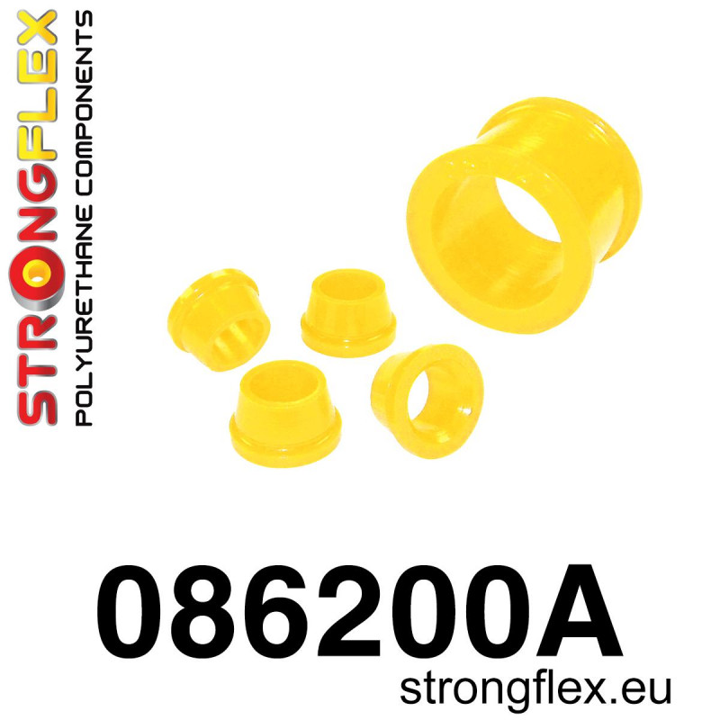 STRONGFLEX|086200A: Buchsensatz Lenkgetriebe Befestigung SPORT Honda Civic IV 88-91 EC/ED EE EF EX CRX