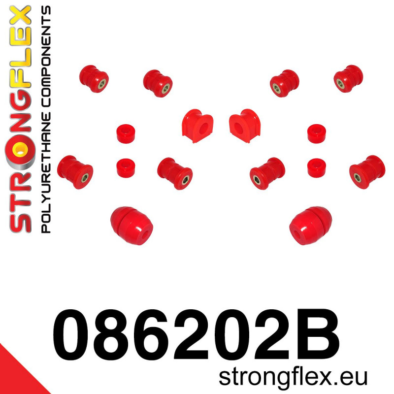 STRONGFLEX|086202B: Zestaw zawieszenia przedniego Honda Prelude IV 92-96