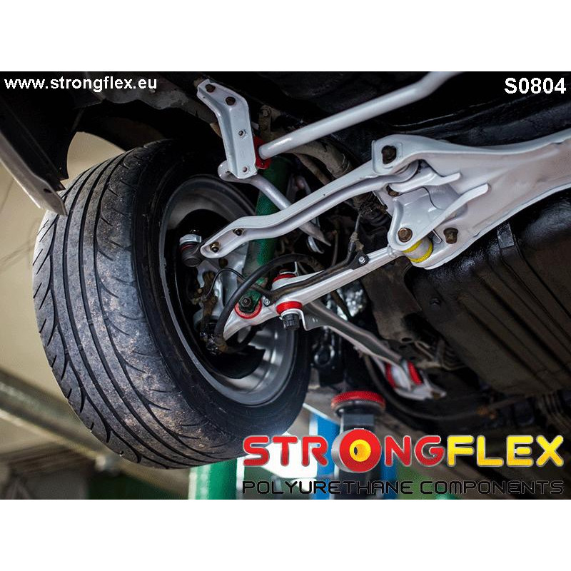 STRONGFLEX|086203A: Polyurethan Buchsensatz Hinterachse SPORT Honda Prelude IV 92-96