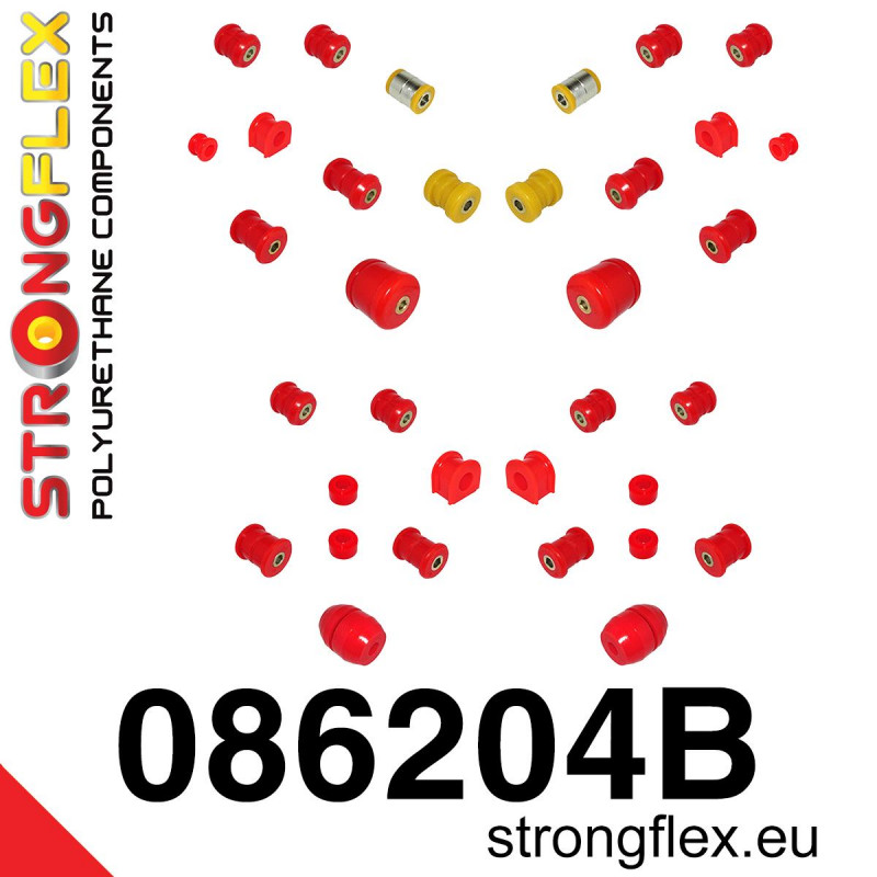 STRONGFLEX|086204B: Kompletny zestaw zawieszenia Honda Prelude IV 92-96