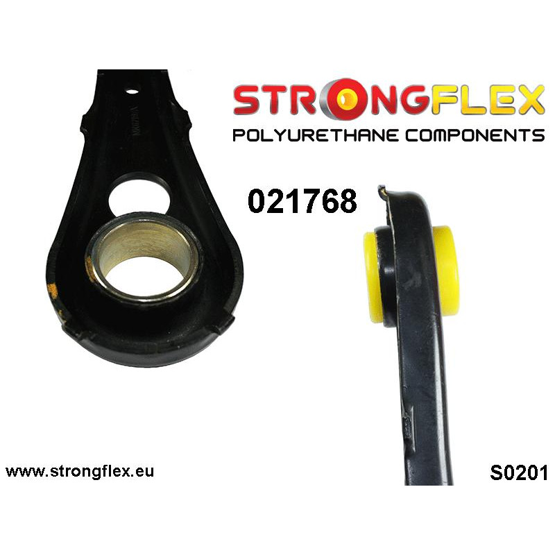 STRONGFLEX|021768A: Rear toe adjuster inner bush SPORT Audi A6/S6 RS6 C6 04-11 Quattro Allroad FWD 07-10