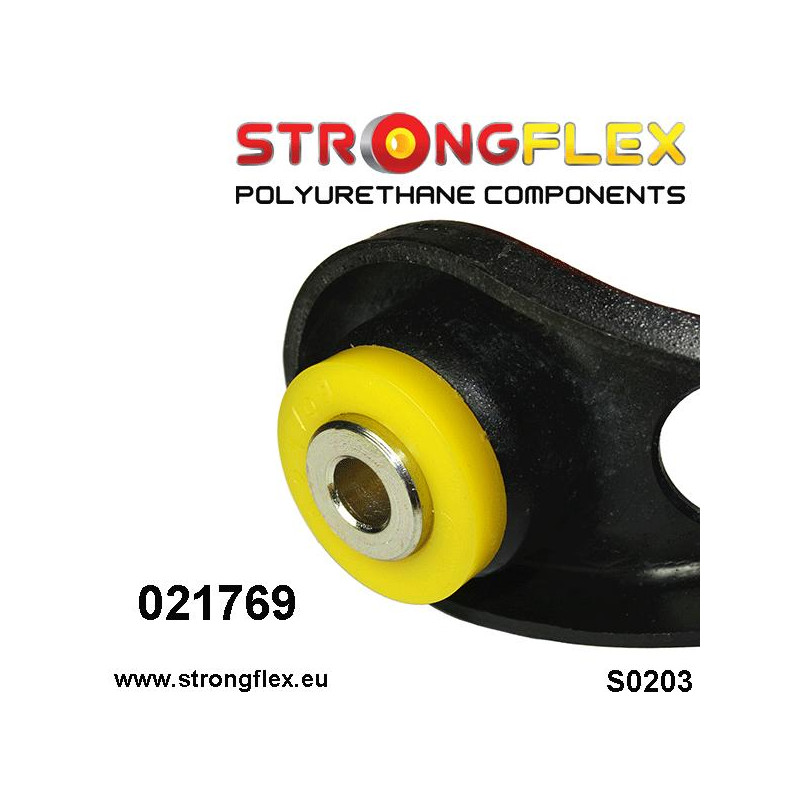 STRONGFLEX|021769A: Rear toe adjuster outer bush SPORT Audi A6/S6 RS6 C6 04-11 Quattro Allroad FWD 07-10